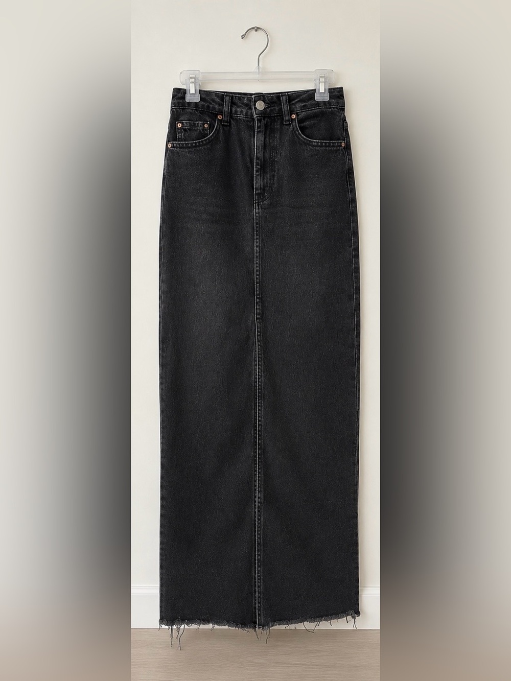 stradivarius Black Straight-Leg Jeans